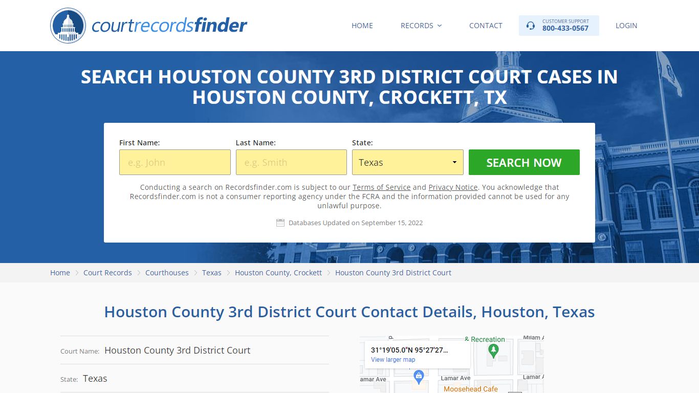 Houston County 3rd District Court Case Search - RecordsFinder